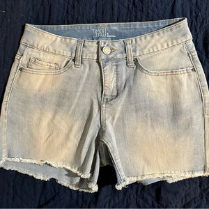 Time & Tru light Jean shorts sz 4
